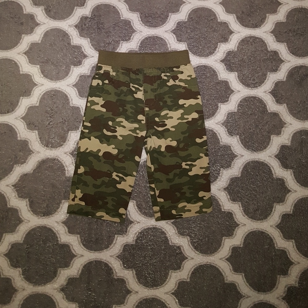 Army fatigue pants for baby boy size 3-6m
